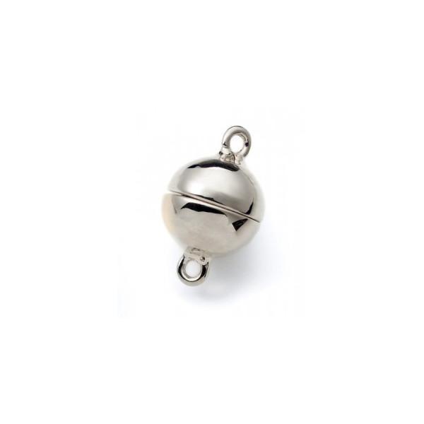 FINDINGS: Precious & Plated - Ball Clasp - Polished (Magnetic)