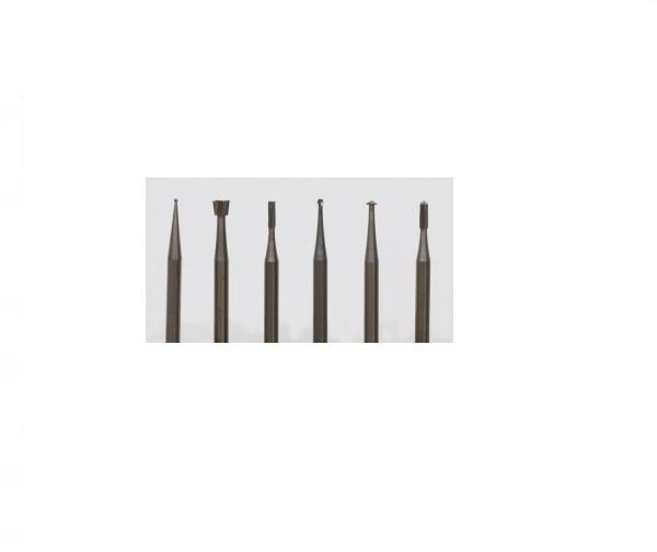 Tools & Consumables - Assorted Wax Burs Set Of 6