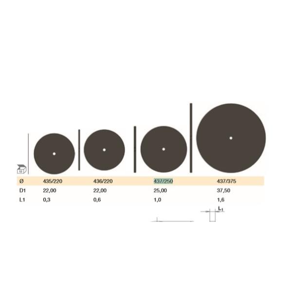 Tools & Consumables - Busch Unmounted CUT OFF DISCS - Corundum *suits 2.35mm Shaft