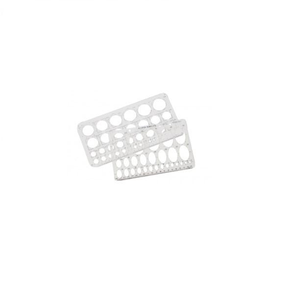 Tools & Consumables - Oval & Circle Template Set