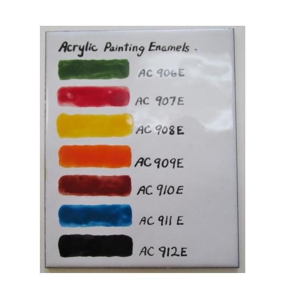 Vitreous Enamels & Accessories - Acrylic Enamel Paint