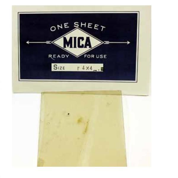 Vitreous Enamels & Accessories - Mica Sheet - 10 X 10cm