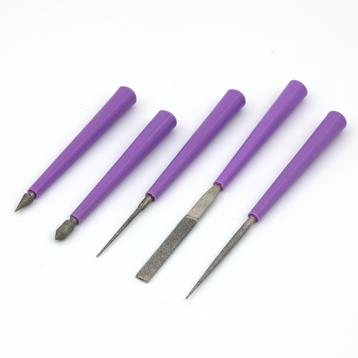 🆕 Diamond Coated Mini Needle Files (Set of 5) – Koodak Jeweller's Supplies