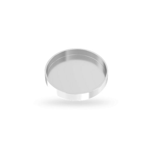 Bezel Cup (Round) in Sterling Silver  Koodak Jeweller's Supplies