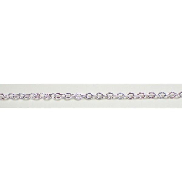 Chain & Readymades: Precious & Plated - Oval, Trace - Flat (1.5mm X 2.5mm) #063CH0003