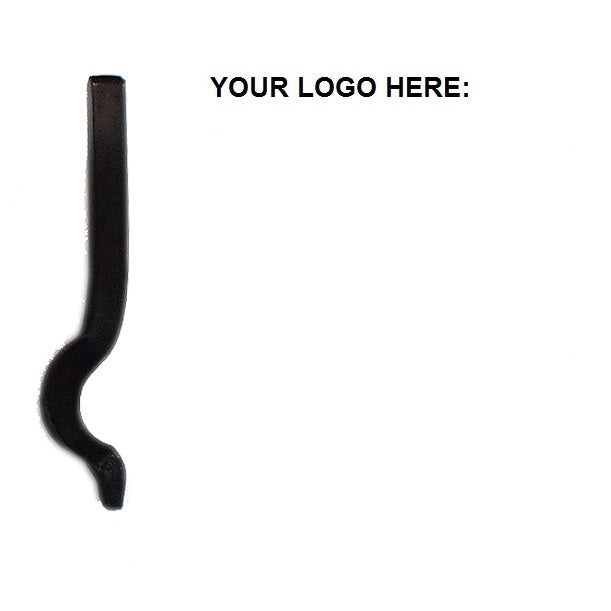 Custom Made Hallmark or Makers Mark Stamp Bent Gooseneck