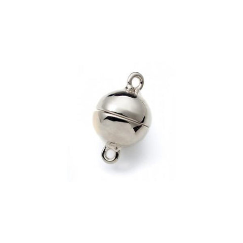 FINDINGS: Precious & Plated - Ball Clasp - Polished (Magnetic)