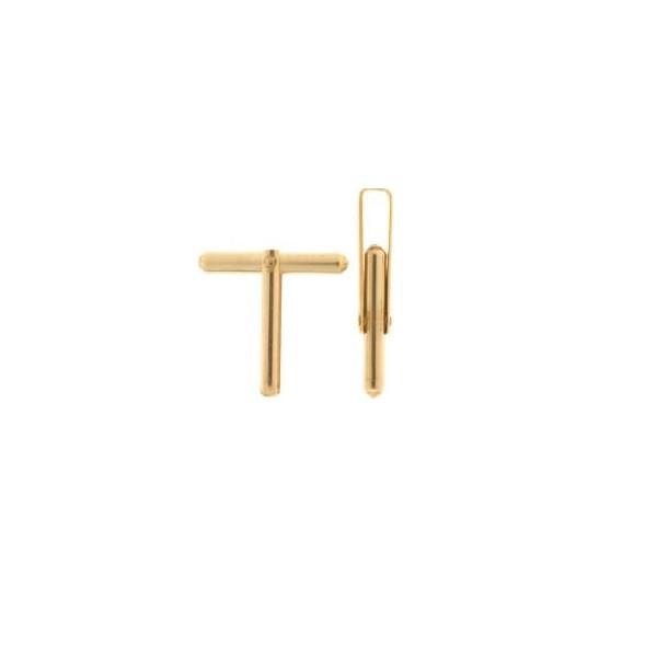 FINDINGS: Precious & Plated - Cufflinks - Solder Style