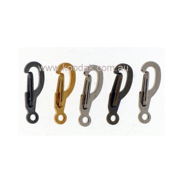 FINDINGS: Precious & Plated - G Shape Clasp