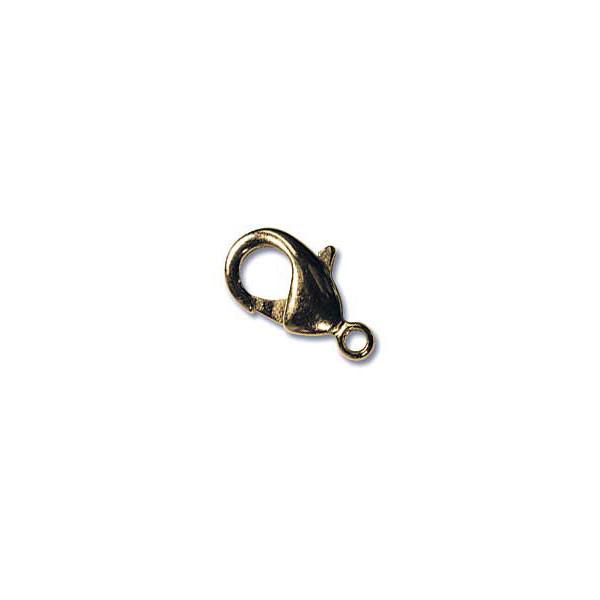 FINDINGS: Precious & Plated - Lobster Clasp; Fixed Jump Ring - LARGE: 22mm & 27mm