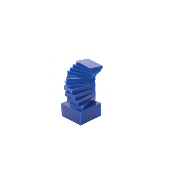 Tools & Consumables - Ferris File A Wax Assorted Wax Slices (1lb Box)  BLUE Wax